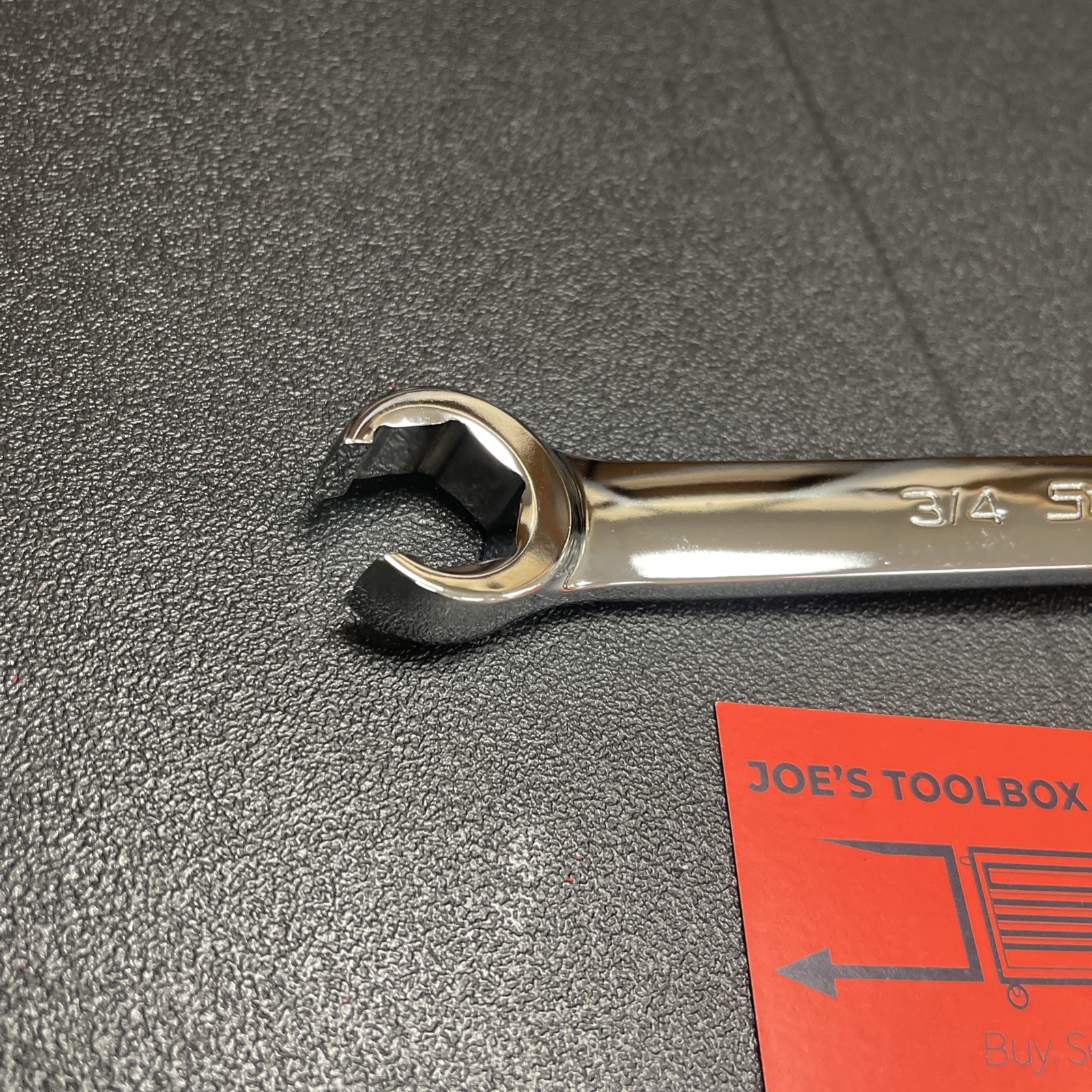 Snap-On Tools USA NEW 3/4″ 7/8″ SAE Double Flare Nut 6pt Line Wrench RXFS2428B