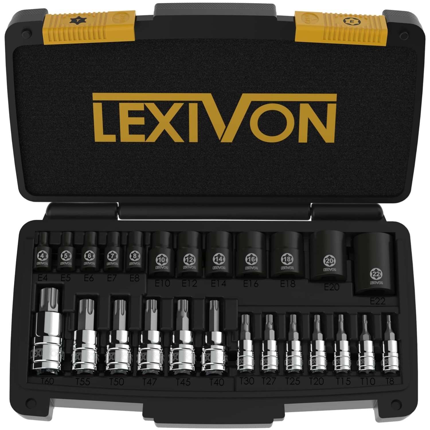Durable Torx & Star Bit Set | S2 Alloy & Cr-V Steel