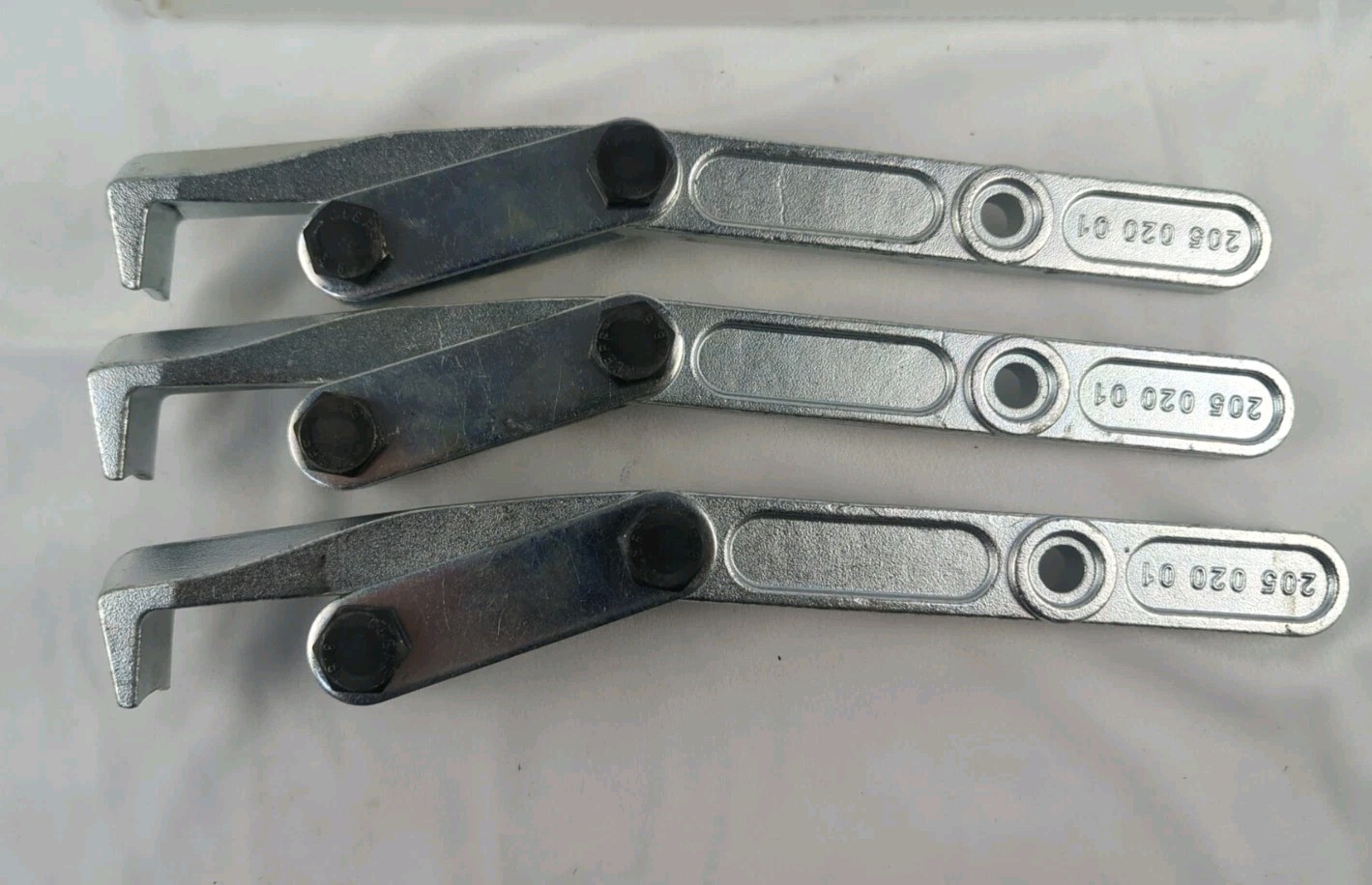 NEW Kukko Set of 3 Puller Legs w/Connecting Bars & Bolts – 206-02-220-S