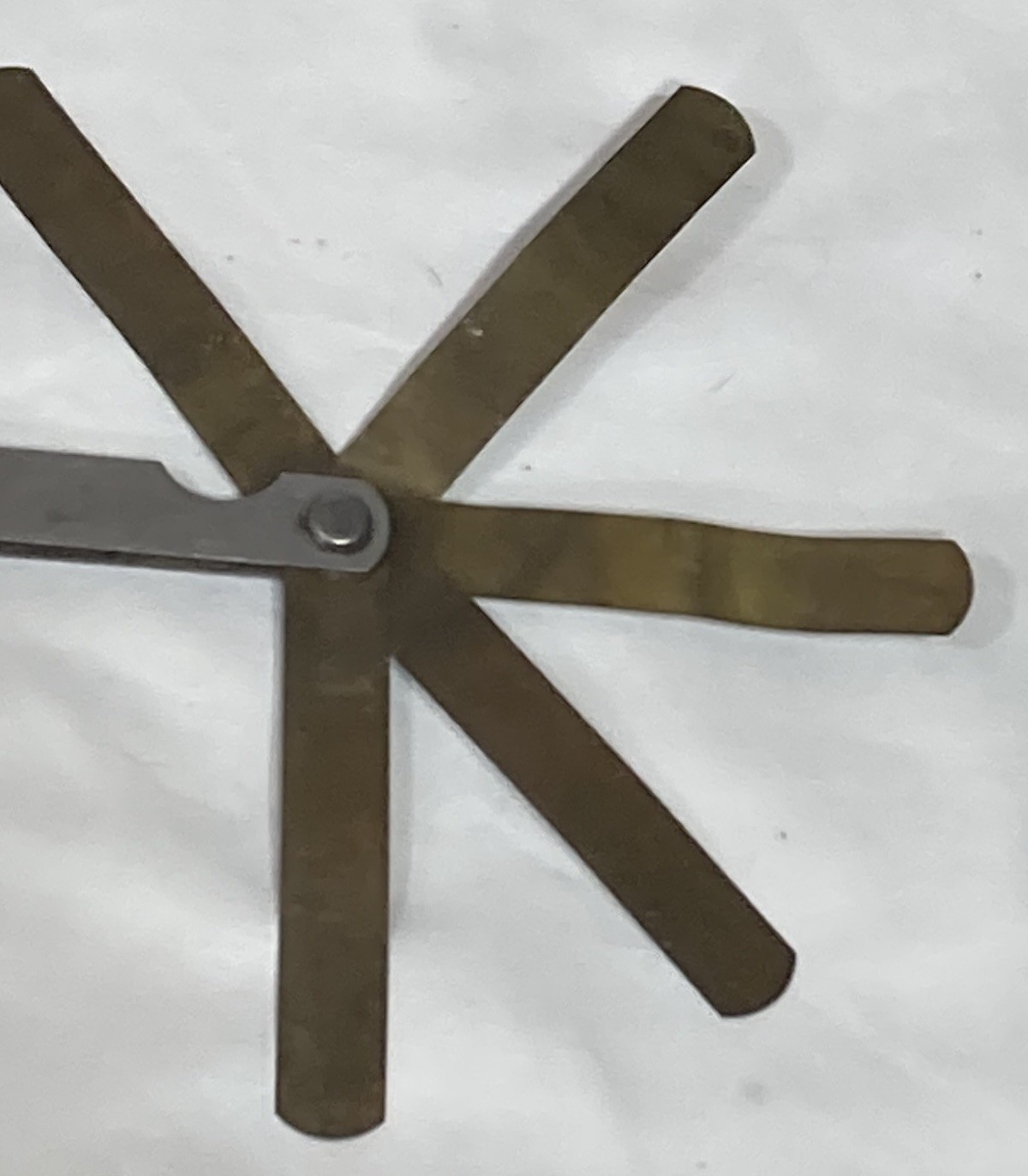 Vintage Blue Point Feeler Gauge Set FB-305 Non-Magnetic Tool 5pcs Made In USA