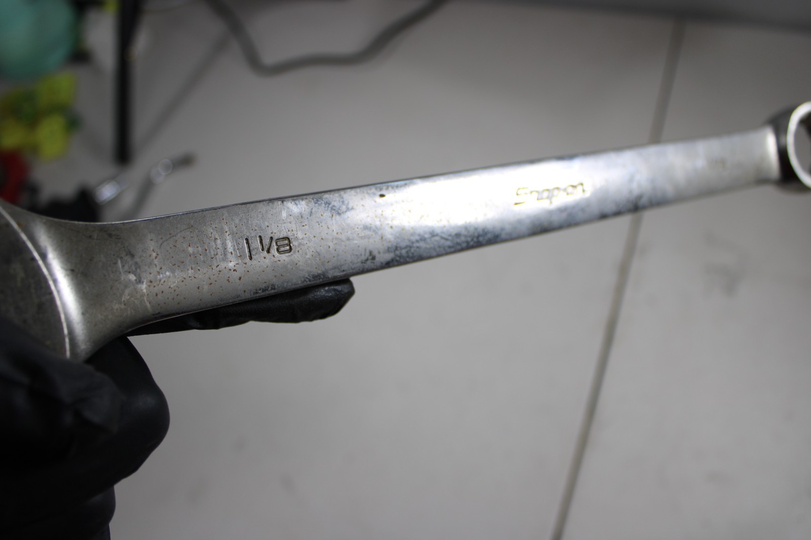 Snap On Tools OEX30B 15/16” SAE 12pt SAE Chrome Combination Wrench USA