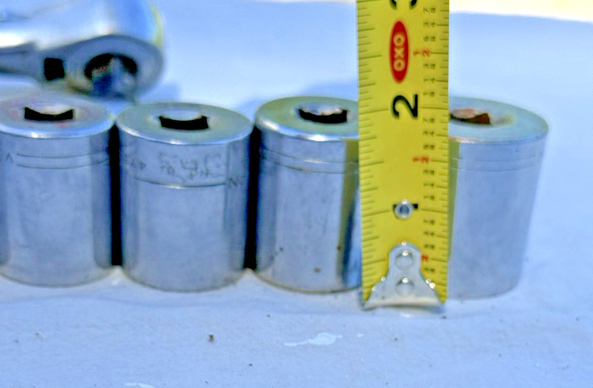 Craftsman Socket Set Vintage 70s 80s V-Series 1/2” Drive 21 Pieces Mechanic Tool