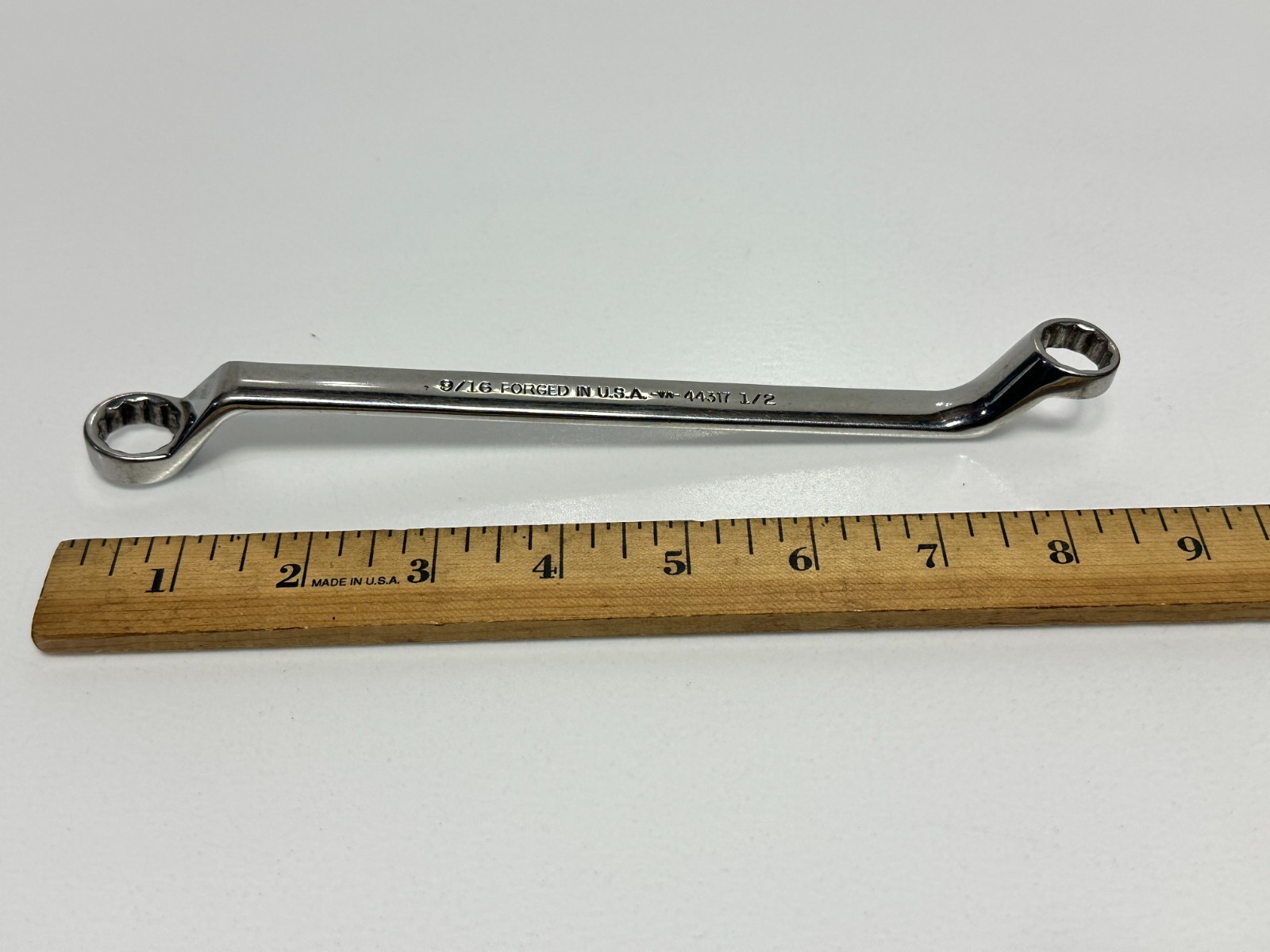 Craftsman Tools USA VA 44317 1/2” X 9/16” 12-Point Deep Offset Box End Wrench