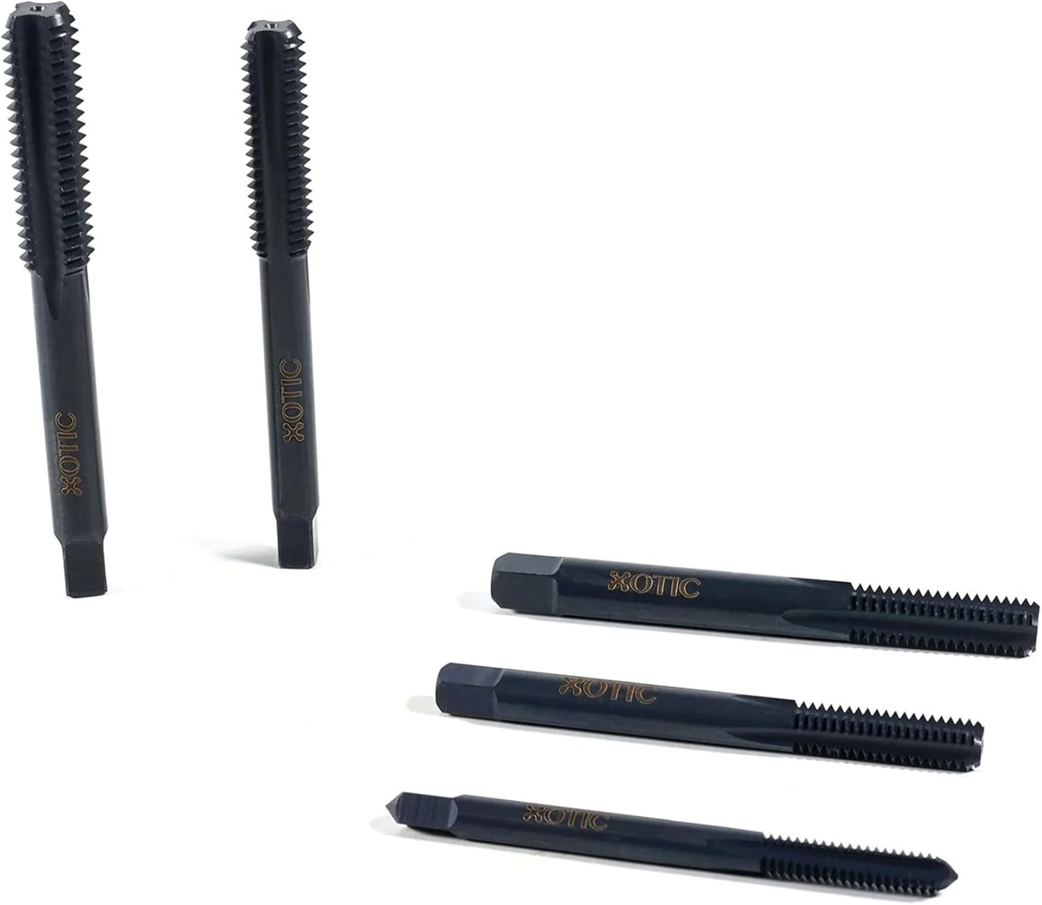 Universal Thread Chaser Kit 1/2-13, 1/4-20, 3/8-16, 7/16-14, 5/16-18 5pcs