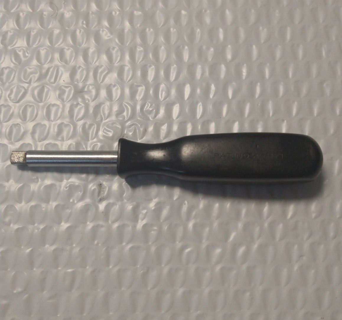 SNAP ON TM-4A, 1/4″ SHANK, NUT DRIVER *HEAVY DUTY BLACK HANDLE*