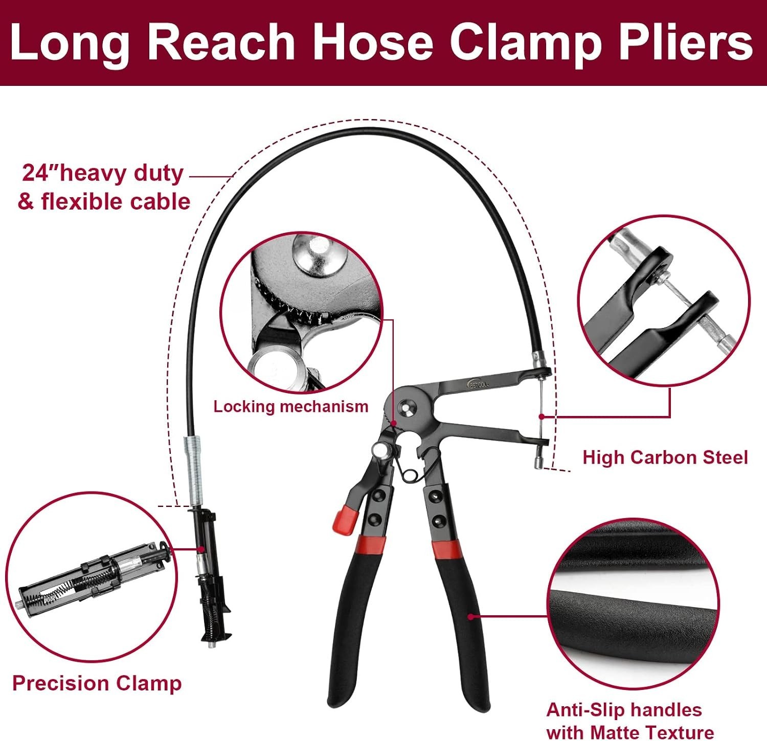 Professional Long Pliers Set