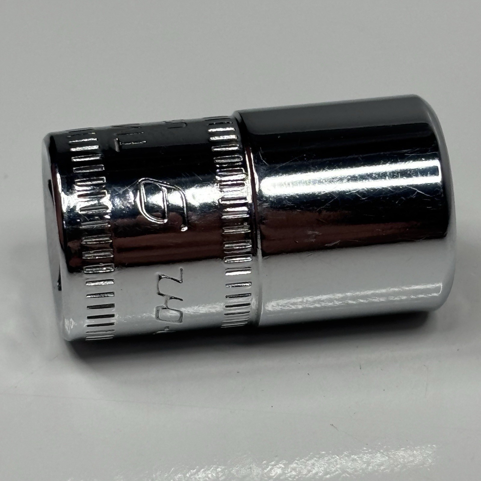Snap On Tools TMM9 1/4 Dr 6Pt Metric 9mm Flank Dr Shallow Chrome Socket USA 2002