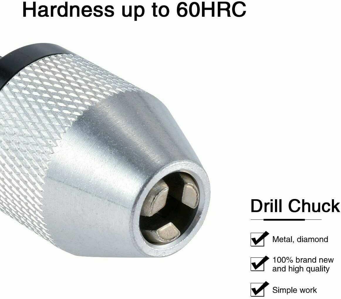 For Makita Hilti Bosch IMPACT DRIVER 1/4″ Keyless Drill Bit Chuck Adapter