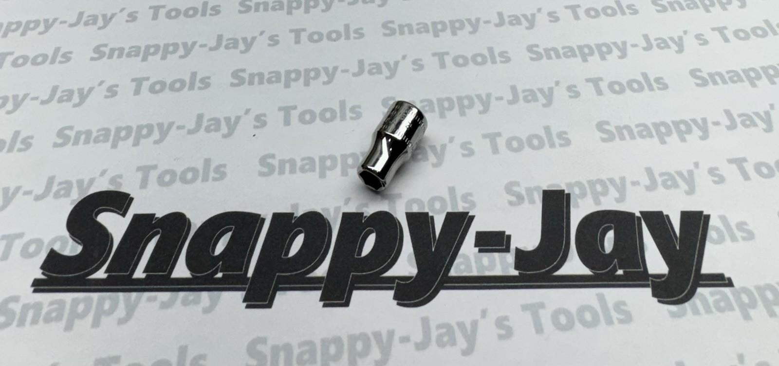 Snap-on Tools USA NEW 1/4″ Drive 6-POINT Metric 6mm Shallow Chrome Socket TMM6