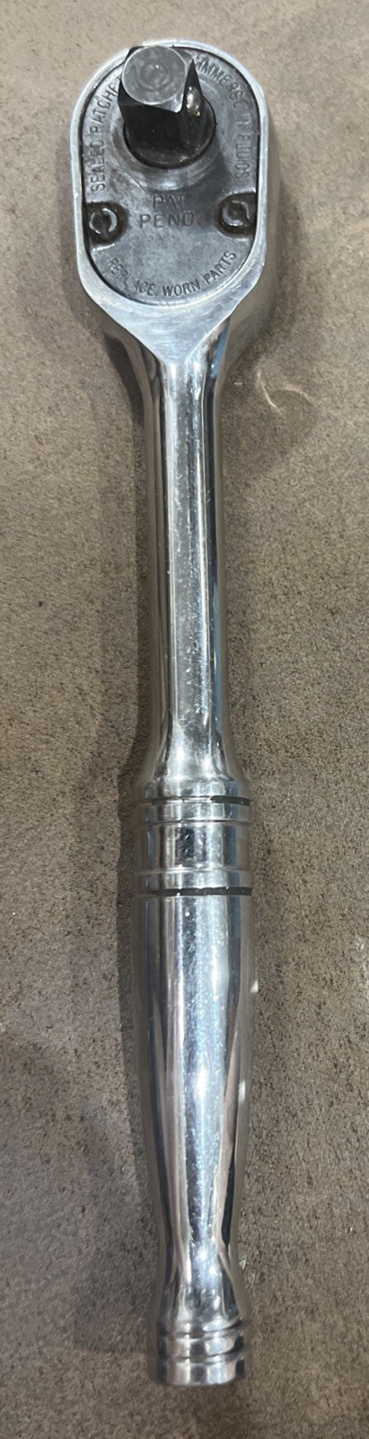 Snap-On 3/8″ Drive Dual F80® Technology Standard Handle Ratchet (7.5” Long)