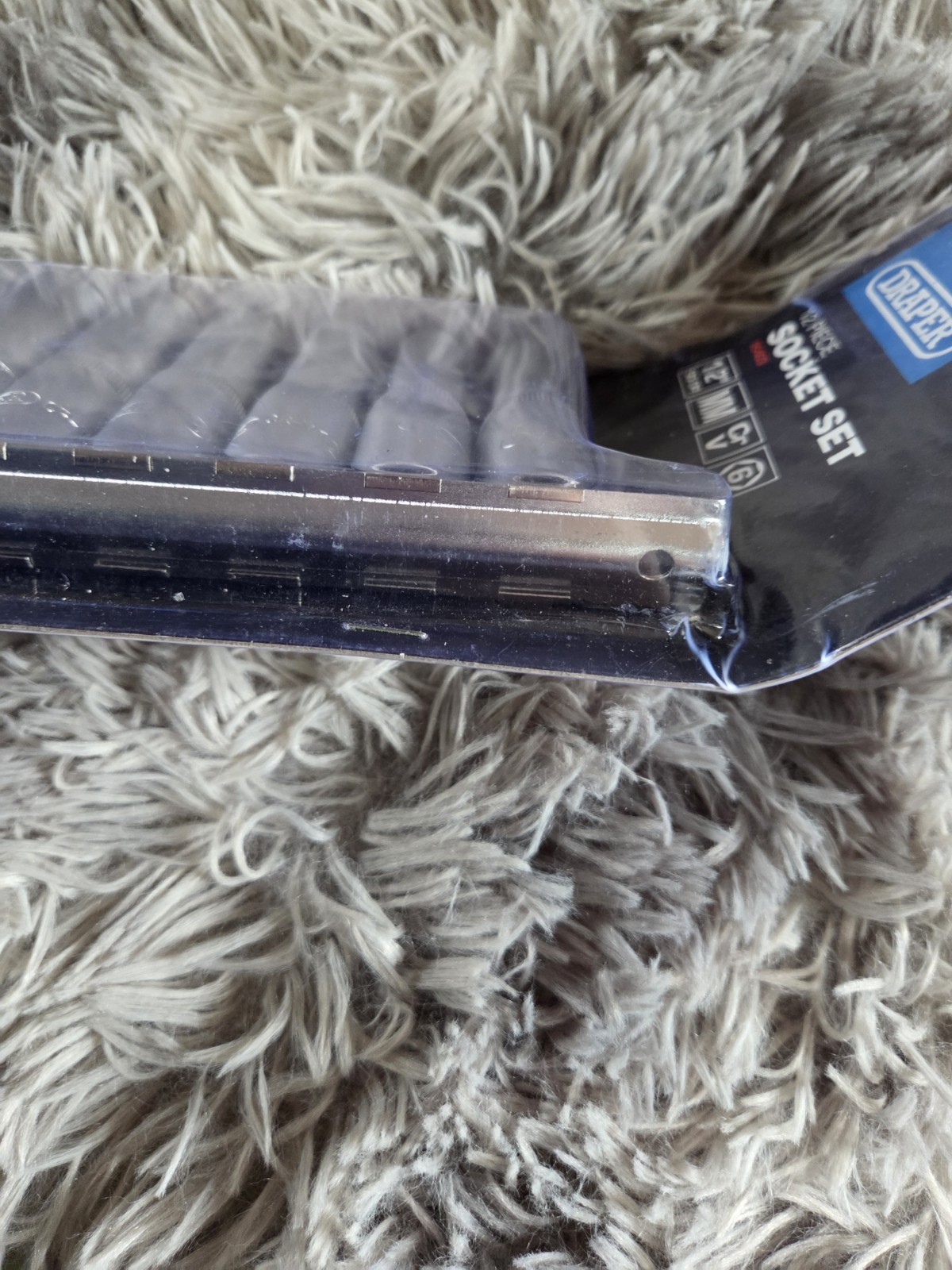 Draper 12 Piece Socket Set 1/2″ SQ DR 10 11 12 13 14 15 16 17 18 19 22 24mm