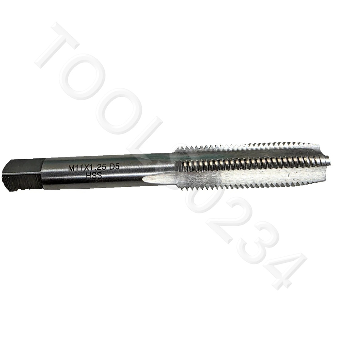 M11 X 1.25 Plug Tap 11MM HSS Hand Tap 4FL RH A1 122-11125
