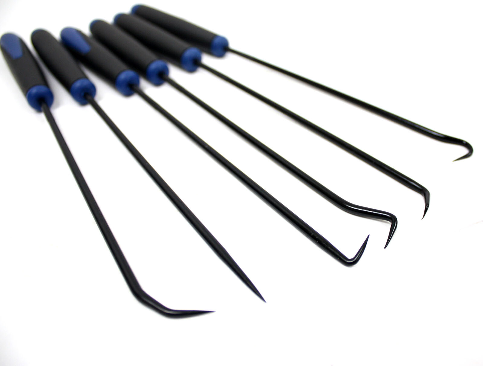 6pc Combination Extra Long Reach Hook & Pick Set O-Ring & Seal Remover Hobby