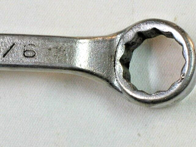 MAC Sabina Tools 1/2″- 9/16″ Textured Chrome 12 Point Offset Box Wrench BO1618