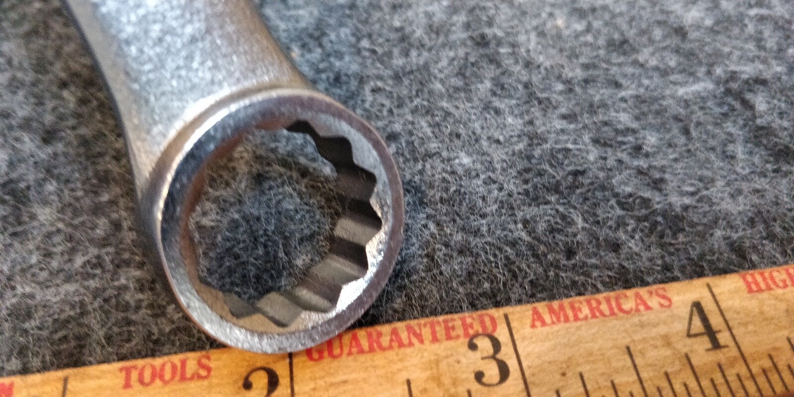 NOS!! Craftsman Metric MM Combination Wrench, USA 🇺🇸 12pt, 19mm # 42921 VɅ