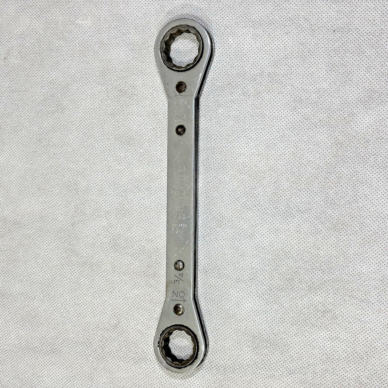 Cornwell-Allied Ratcheting Box Wrench Lot 3/4″ x 7/8″ 5/8″ x 11/16″ 1/2″ x 9/16″