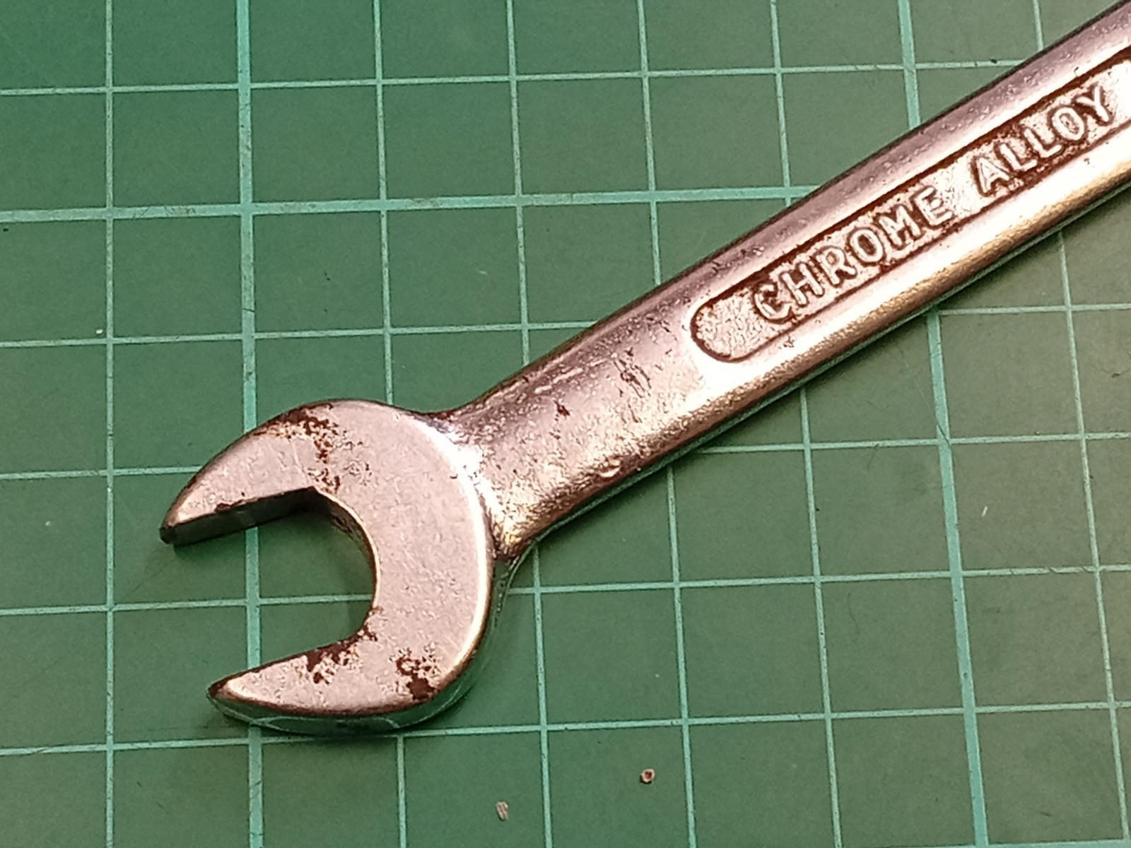 Vintage BRITOOL 6J4350, 7/16″ x 1/2″ AF, Open Ended Spanner, Made In England