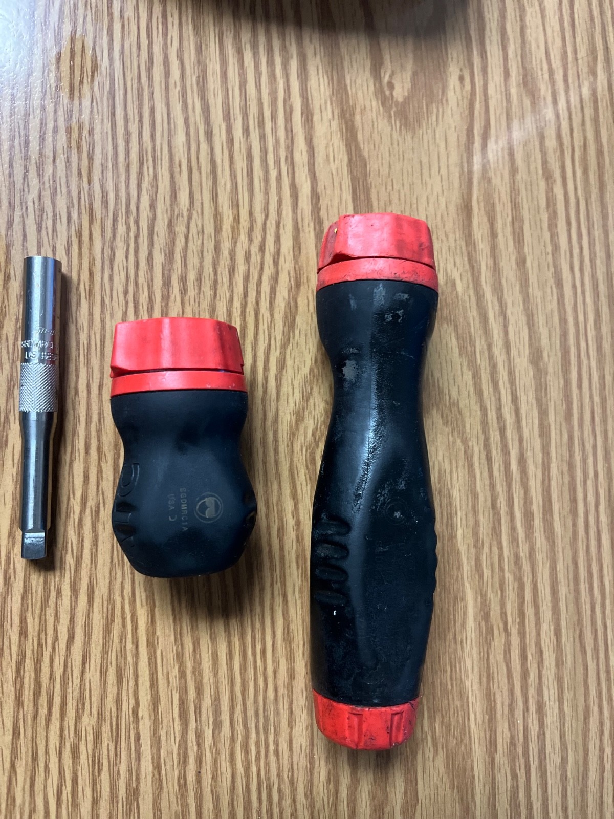 SNAP ON SGDMRC1A & SGDMRC4A – CUSHION GRIP RED & BLACK HANDLES LOC#16