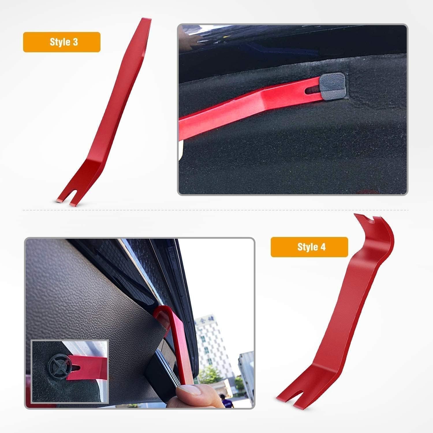 5 PCS Nylon Auto Trim Removal Tool Kit No-Scratch Removal Tool Kit for Car Pa…