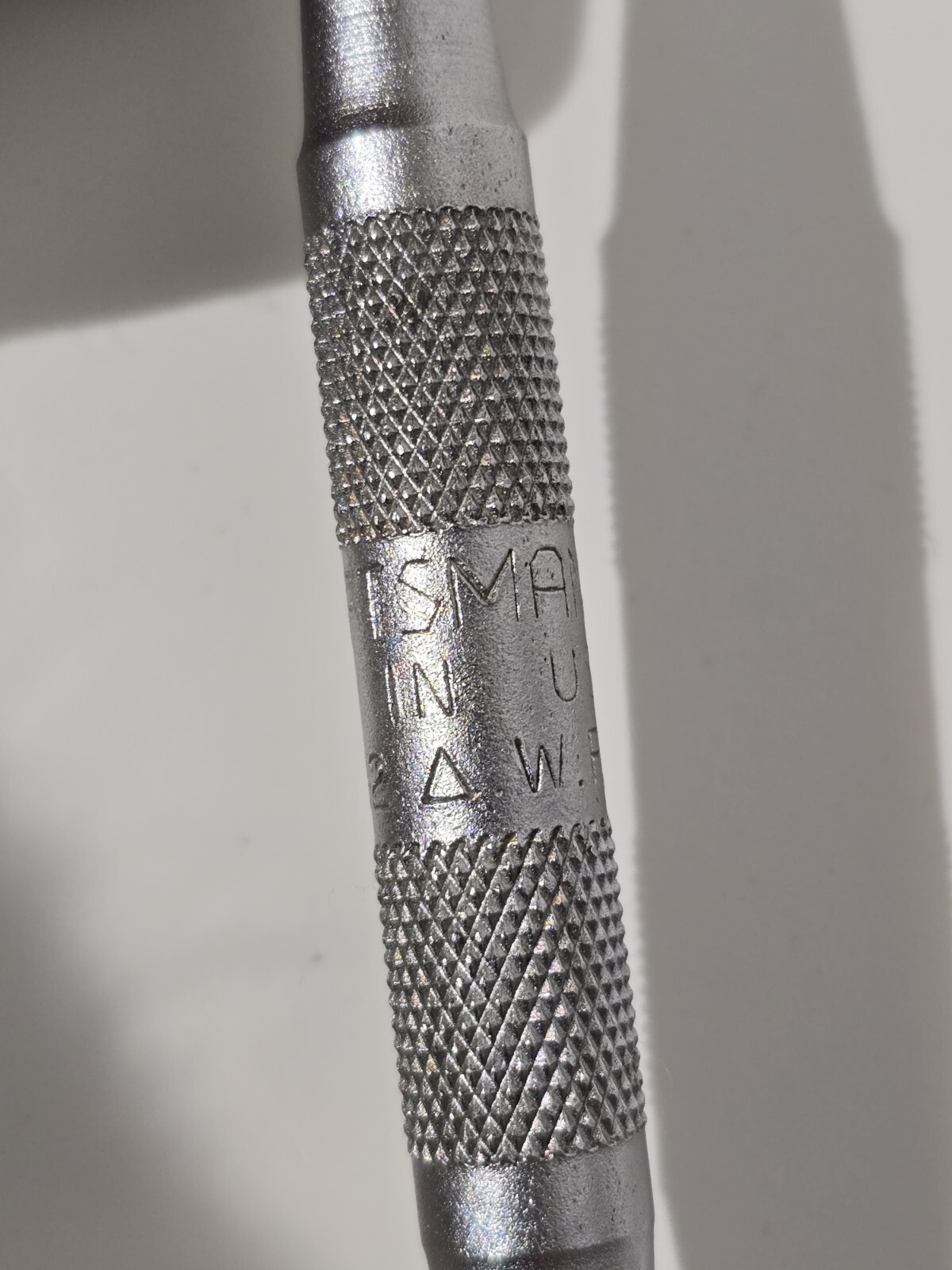 Vintage Craftsman USA Made 9 4112 TRIANGLE LOGO WF Offset 4-Way Screwdriver