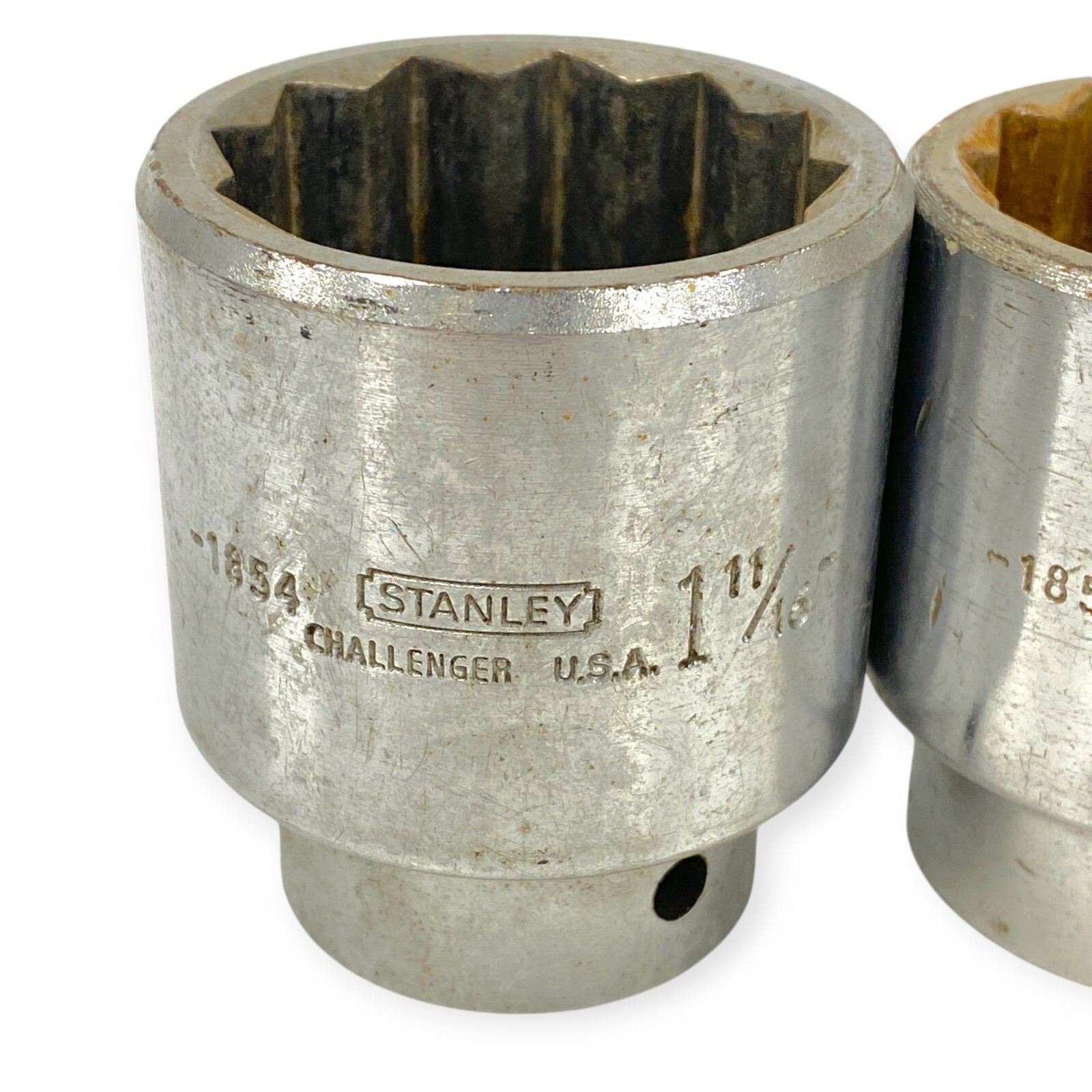 Stanley Challenger 12 Point 3/4 in Drive SAE Socket Set Made in USA, 4 Pcs