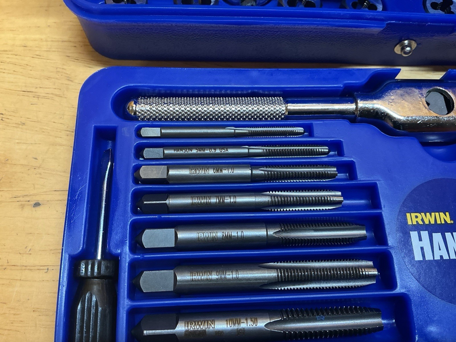 Irwin Hanson 26317 41 Pc. Metric Hex Tap & Die Set (3mm-12mm)