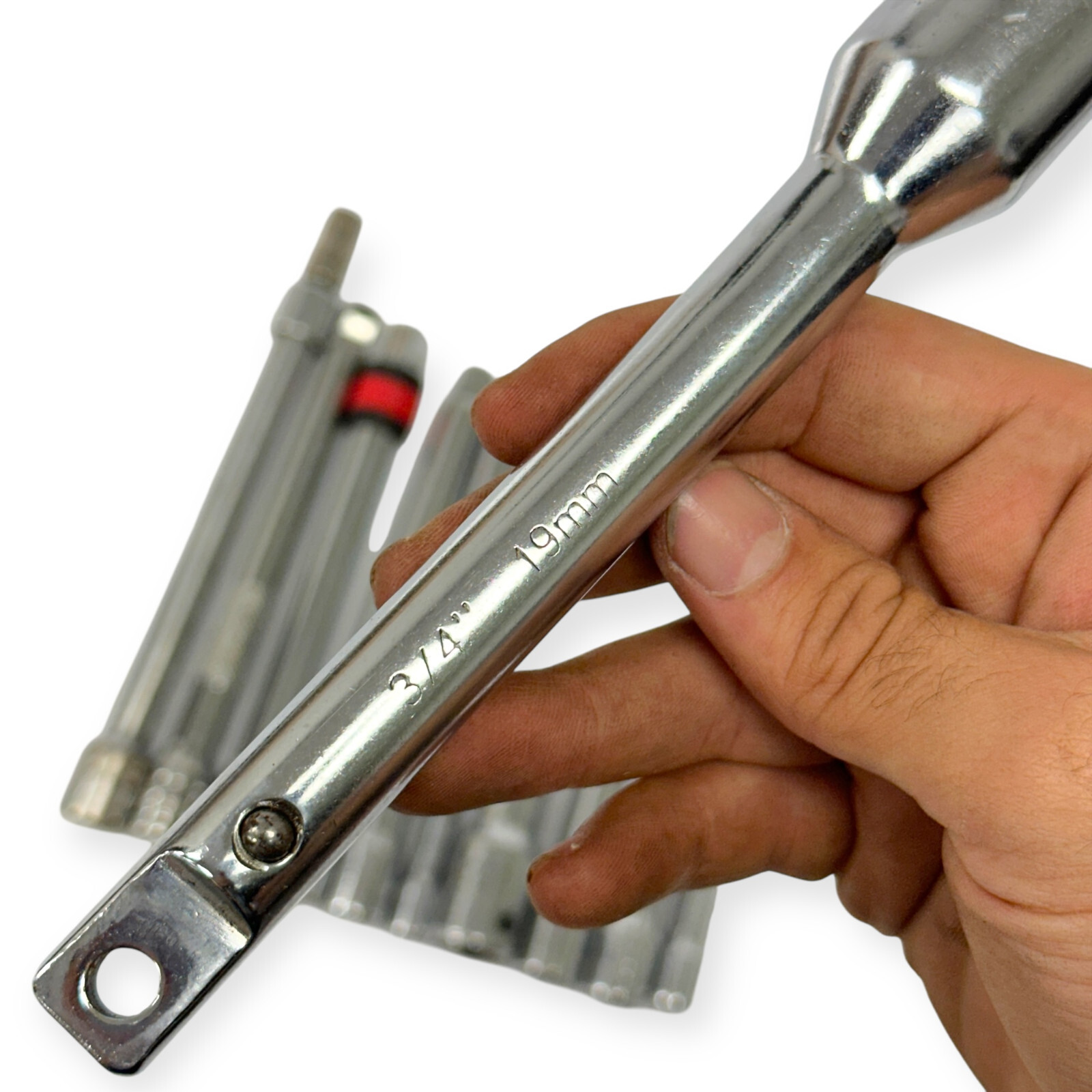 Craftsman, Husky and Assorted 3, 6, 7 in, 3/4, 3/8 in Extension Bar Set, 11 pcs