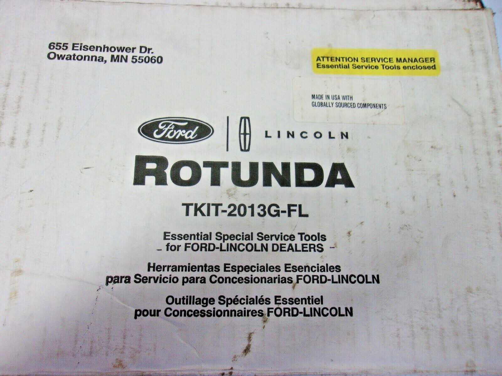 * FORD ROTUNDA OTC Tool 501-408 Door Latch Cleaner Tool Kit TKIT-2013G-FL