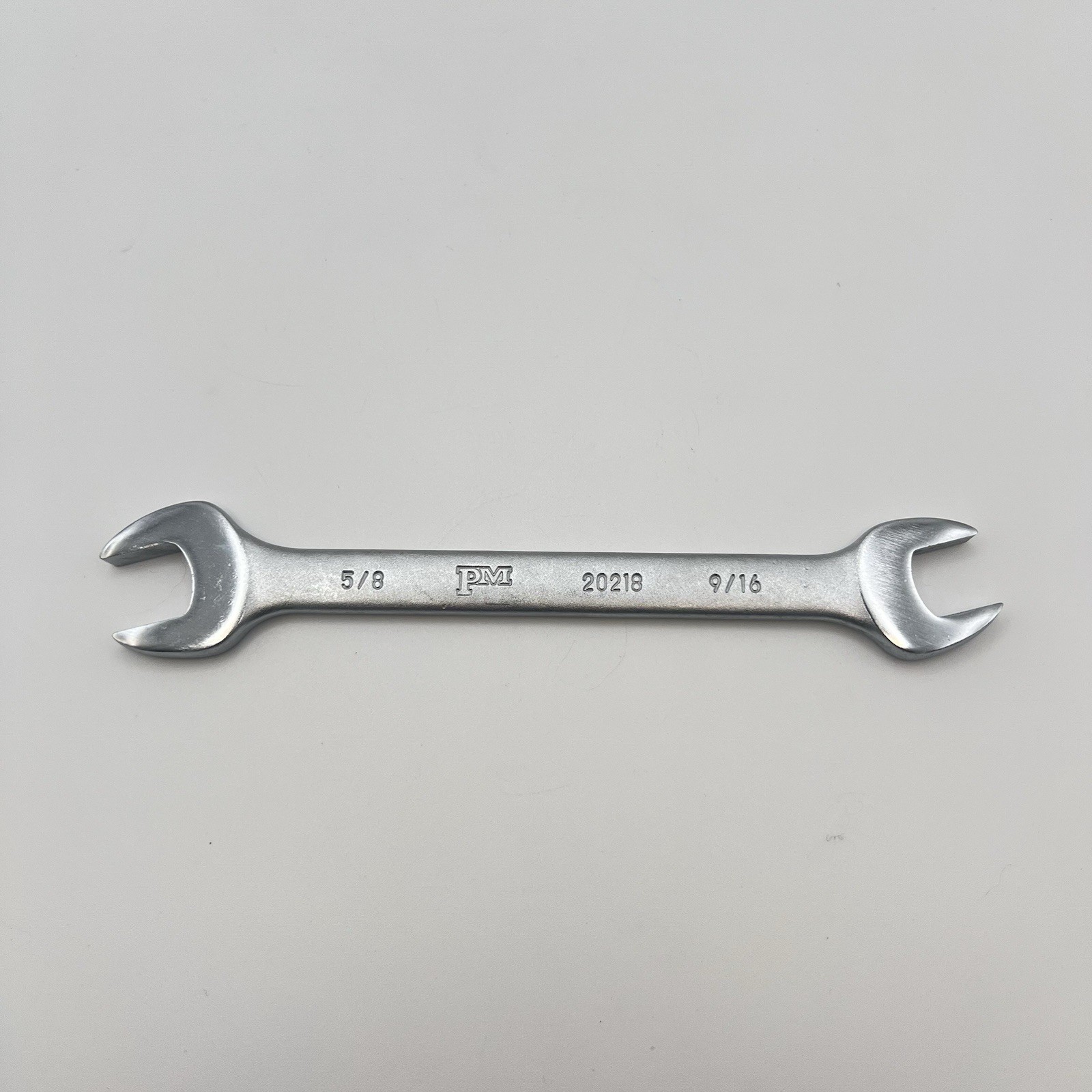 Popular Mechanics 9/16 5/8 Double Open End Wrench 20218 Vtg Taiwan NOS