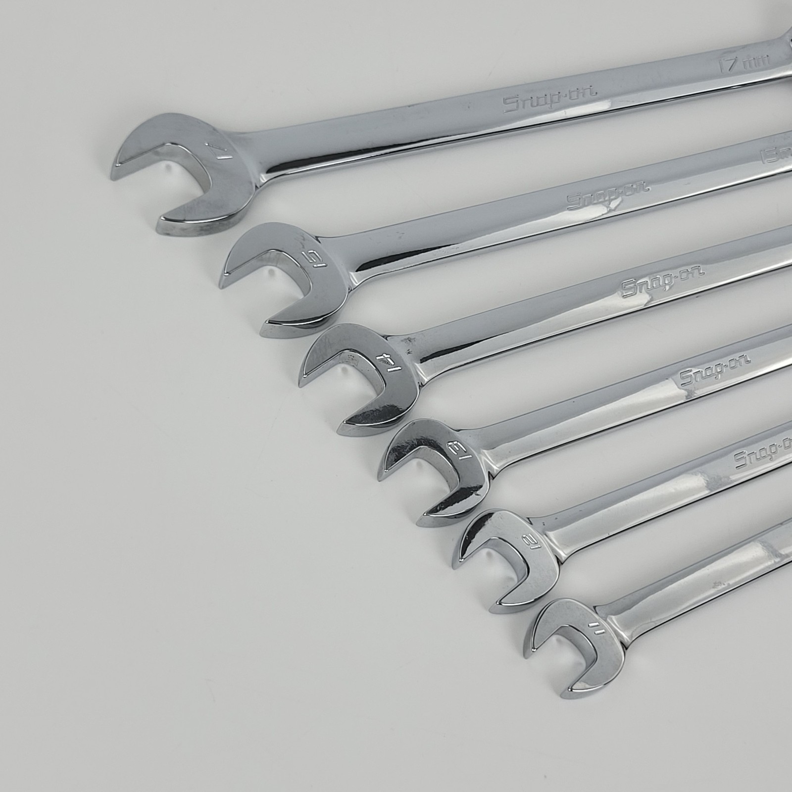Snap-On Tools – 6pc OEXM 12Pt Metric Combo Flank Drive Wrench Set – 11-15 17mm