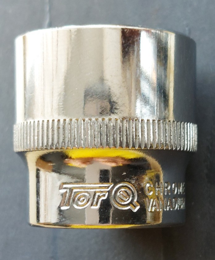 TORQ 7/8 AF IMPERIAL SOCKET HEX 6 Point 3/8″ Drive CHROME VANADIUM CR-V