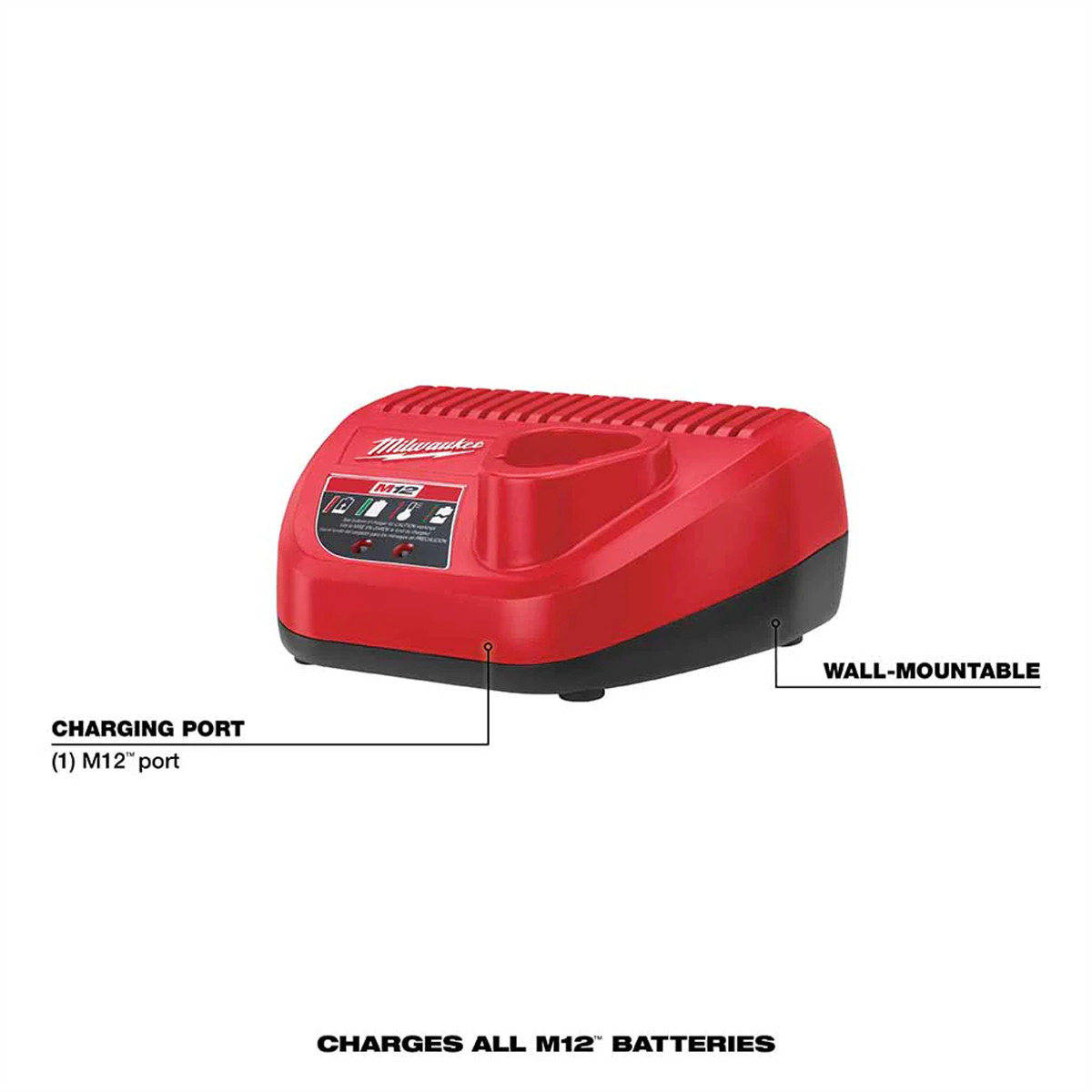 Milwaukee 48-59-2401 M12 Lithium-Ion Battery Charger