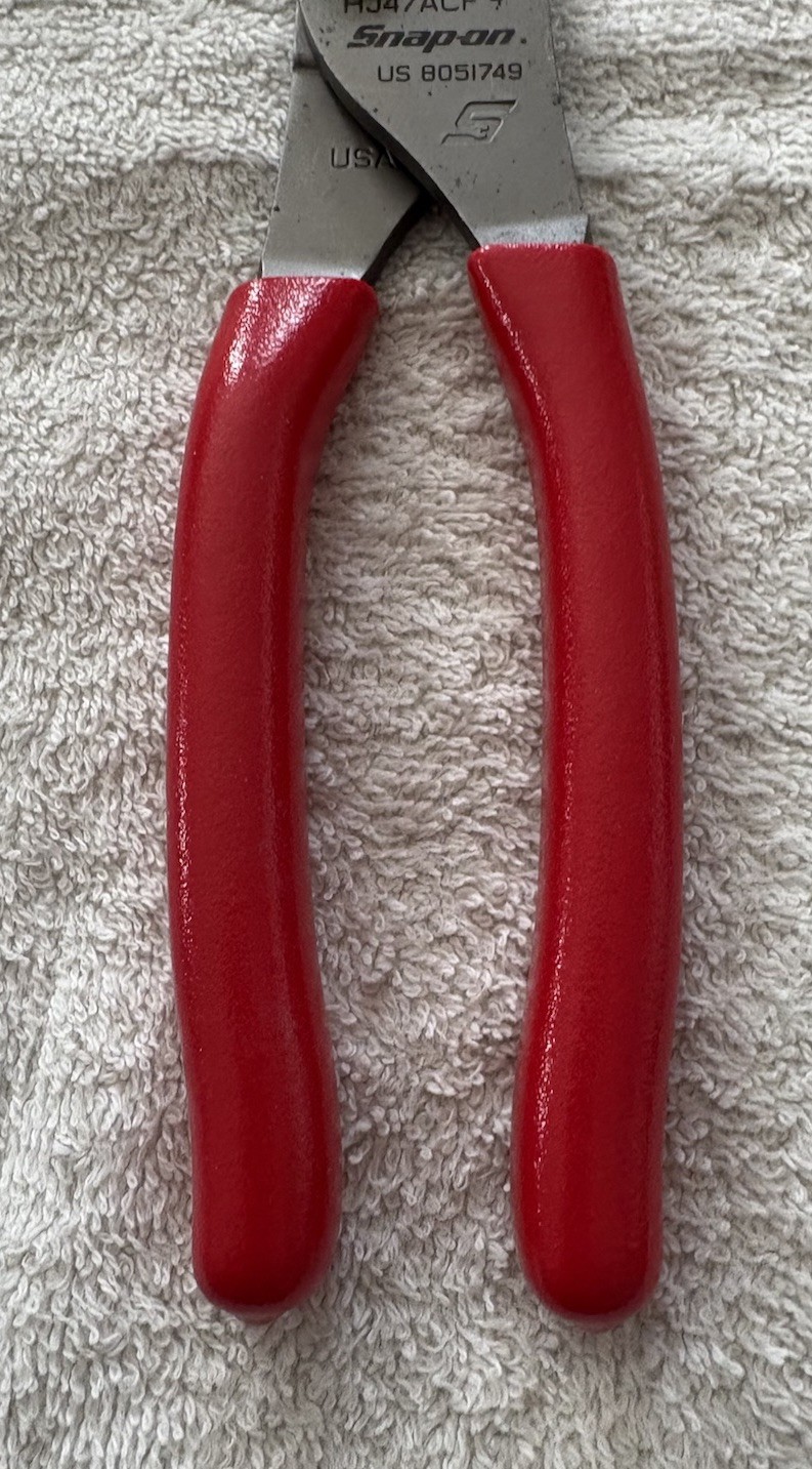 Snap On 8” Talon Grip Flank Jaw Slip Joint Pliers