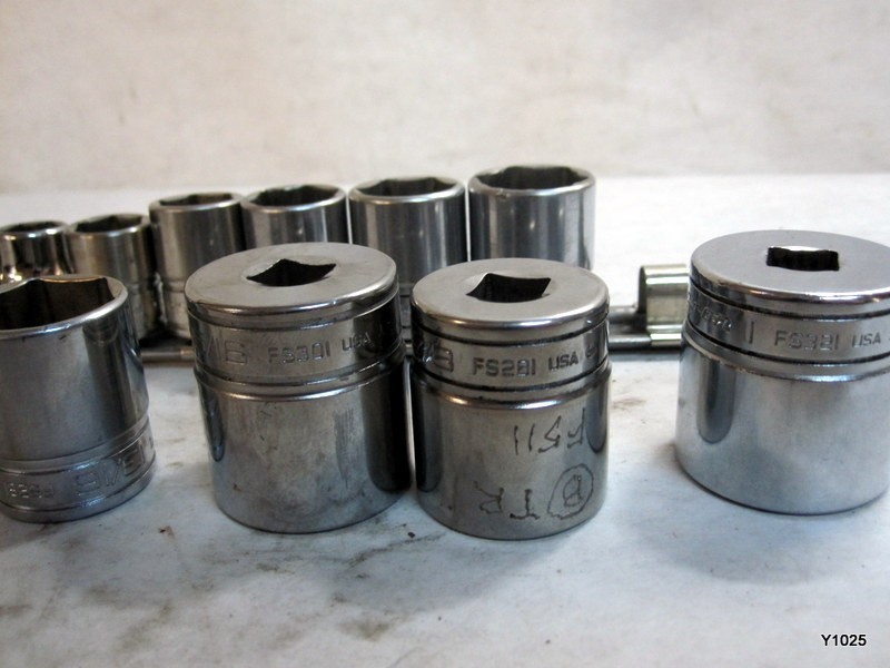 snap on set of 14 see description for full details