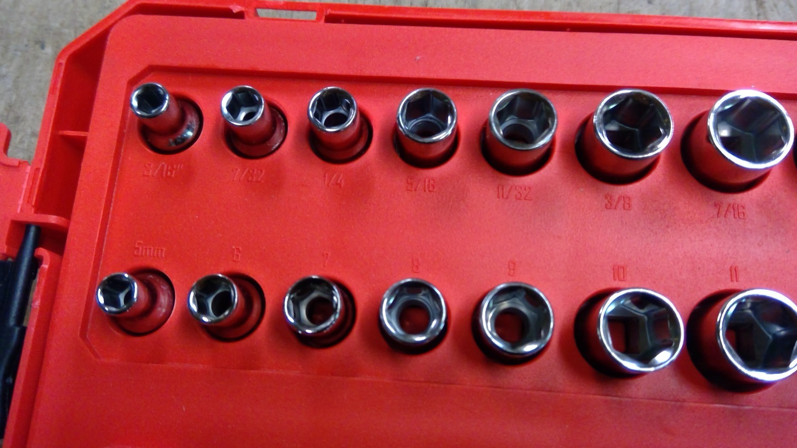 CRAFTSMAN Socket Set SAE / Metric 1/4-Inch Drive 20-Piece