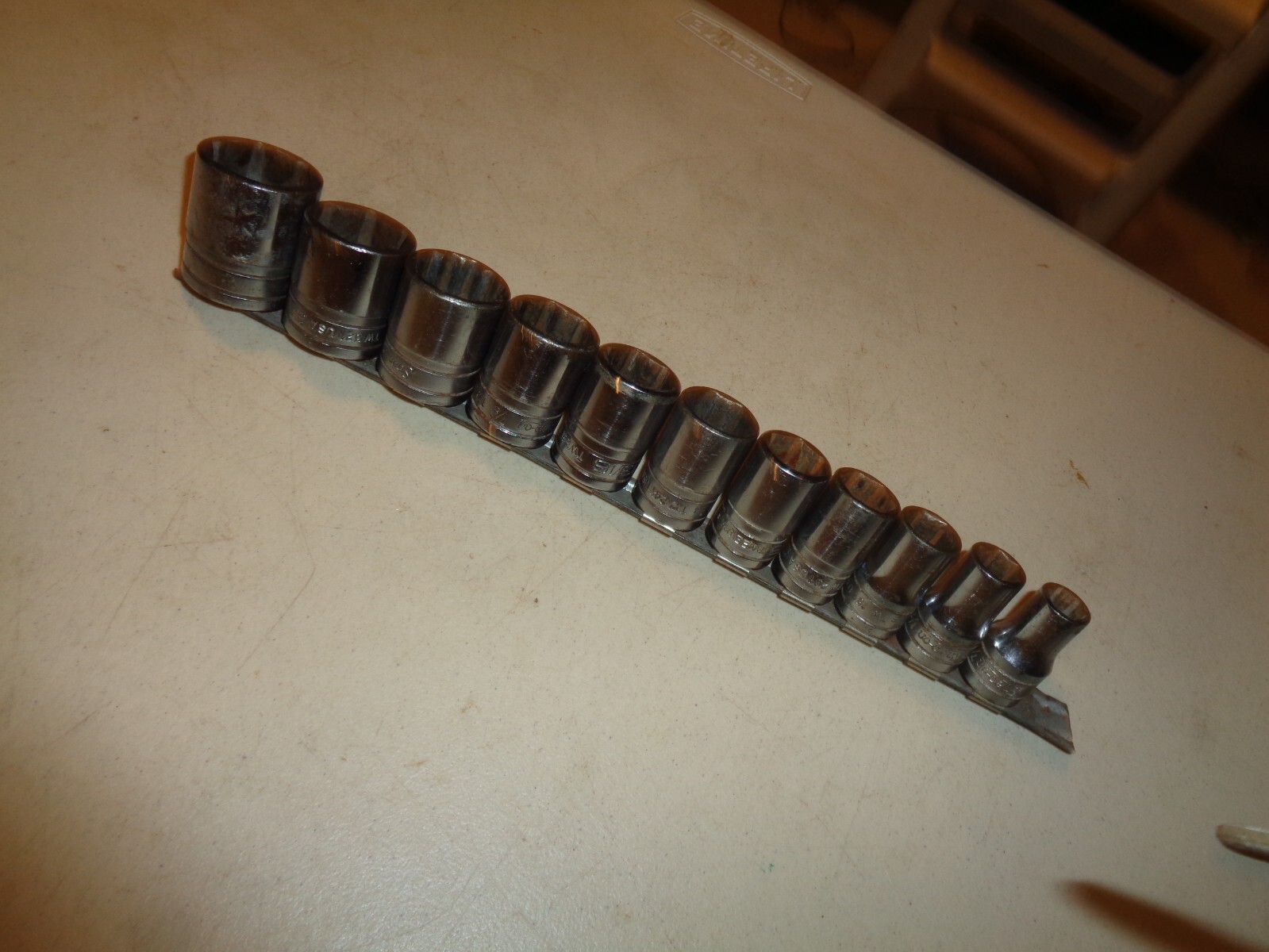 Snap-On Tool- 1/2″ Dr., 11 pc. TW Shallow Socket Set SAE, 7/16″ to 1-1 /16