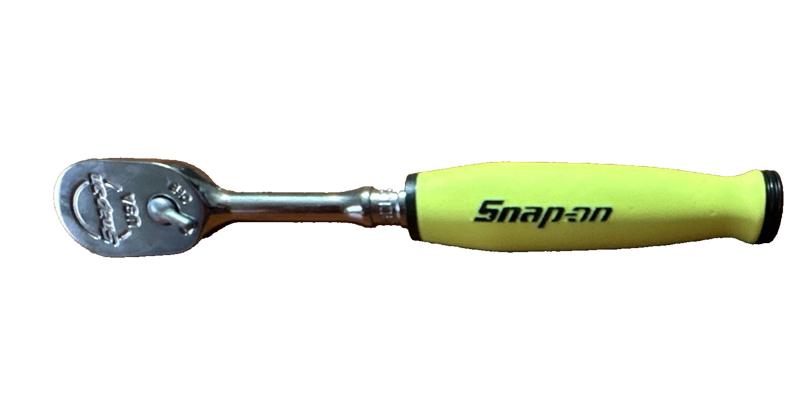 New Snap-on™ FHCL72 3/8″ drive Dual 80 Soft Grip Compact Head Ratchet HiViz Yelo