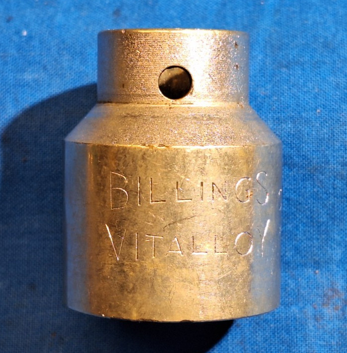 Billings Vitalloy S-1234 1/2″ drive 1-1/16″ shallow 12pt socket