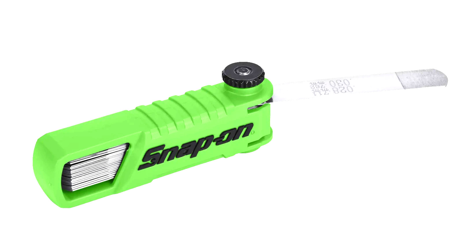 *NEW* 4 Piece Snap-on Feeler Gauge Blade Sets *GREEN* Offset 45° & Straight