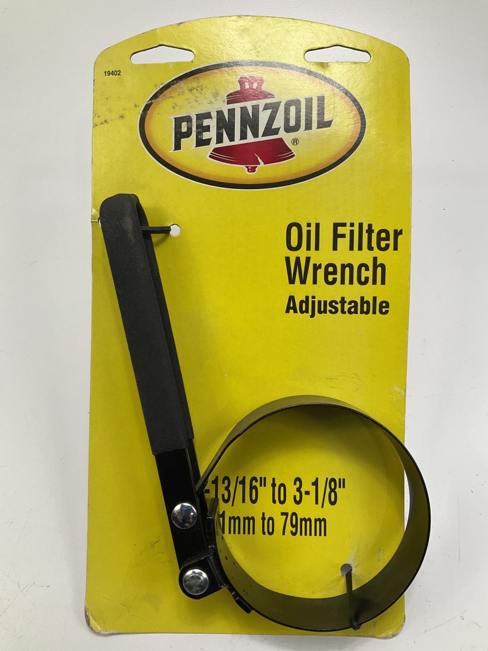 Pennzoil 19402 Oil Filter Wrench Adjustable Strap – 2-13/16″ To 3-1/8″