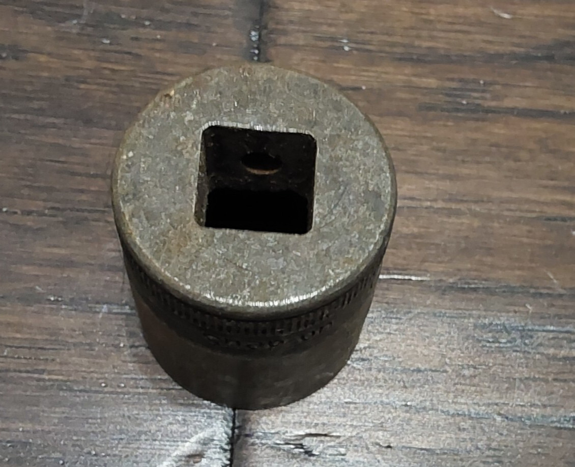 Snap-On SW-320 1E 1/2″ Drive 1″ 12pt Socket Made In USA Mechanic Hand Tool