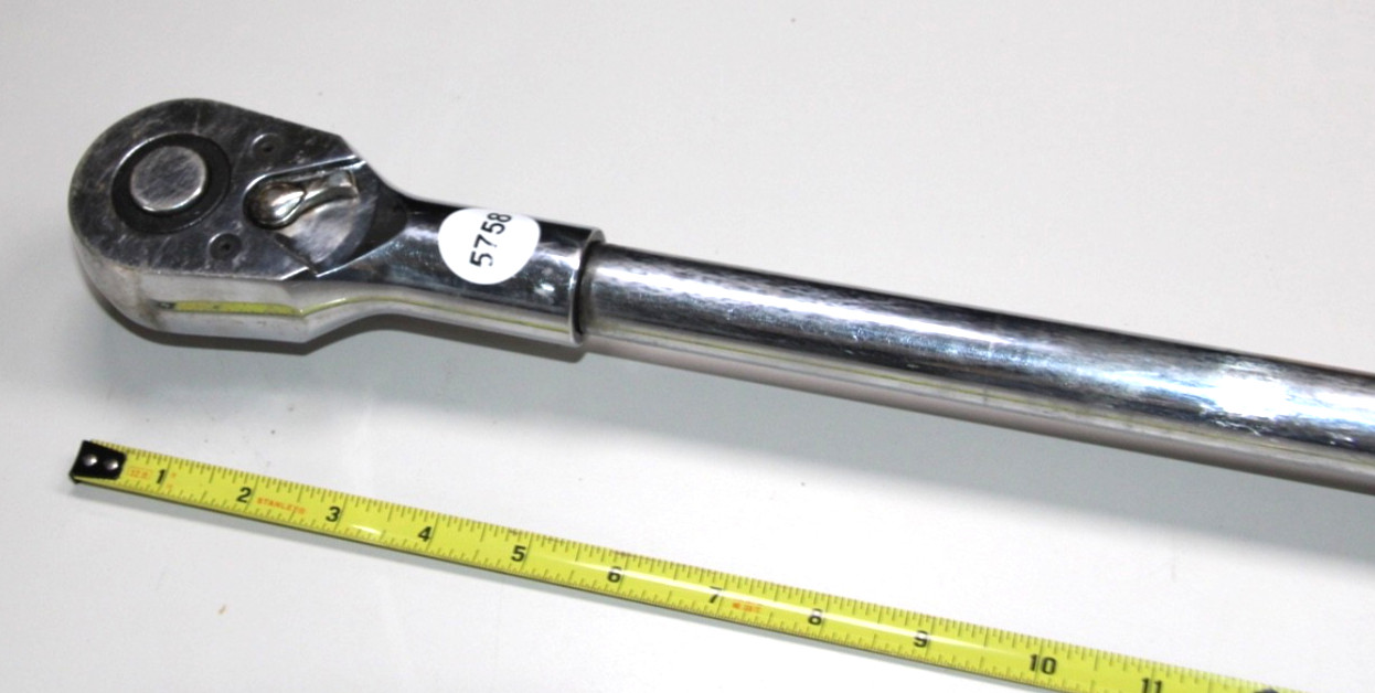 Matco Tools DR34T 3/4” Drive 40” Extendable Ratchet Quick Release Knurled Grip