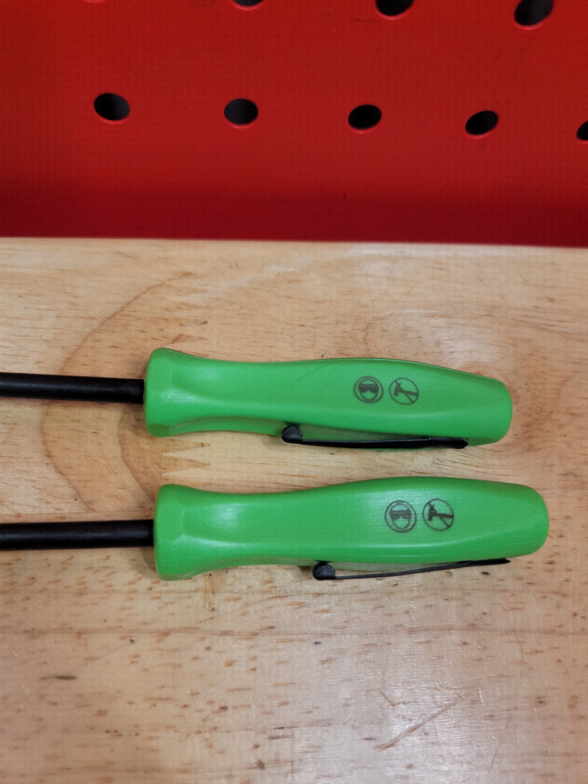 Snap-on PBMB5 PBMS5 GREEN 5″ Angle + 5″ Straight Mini Pocket Prybar Set