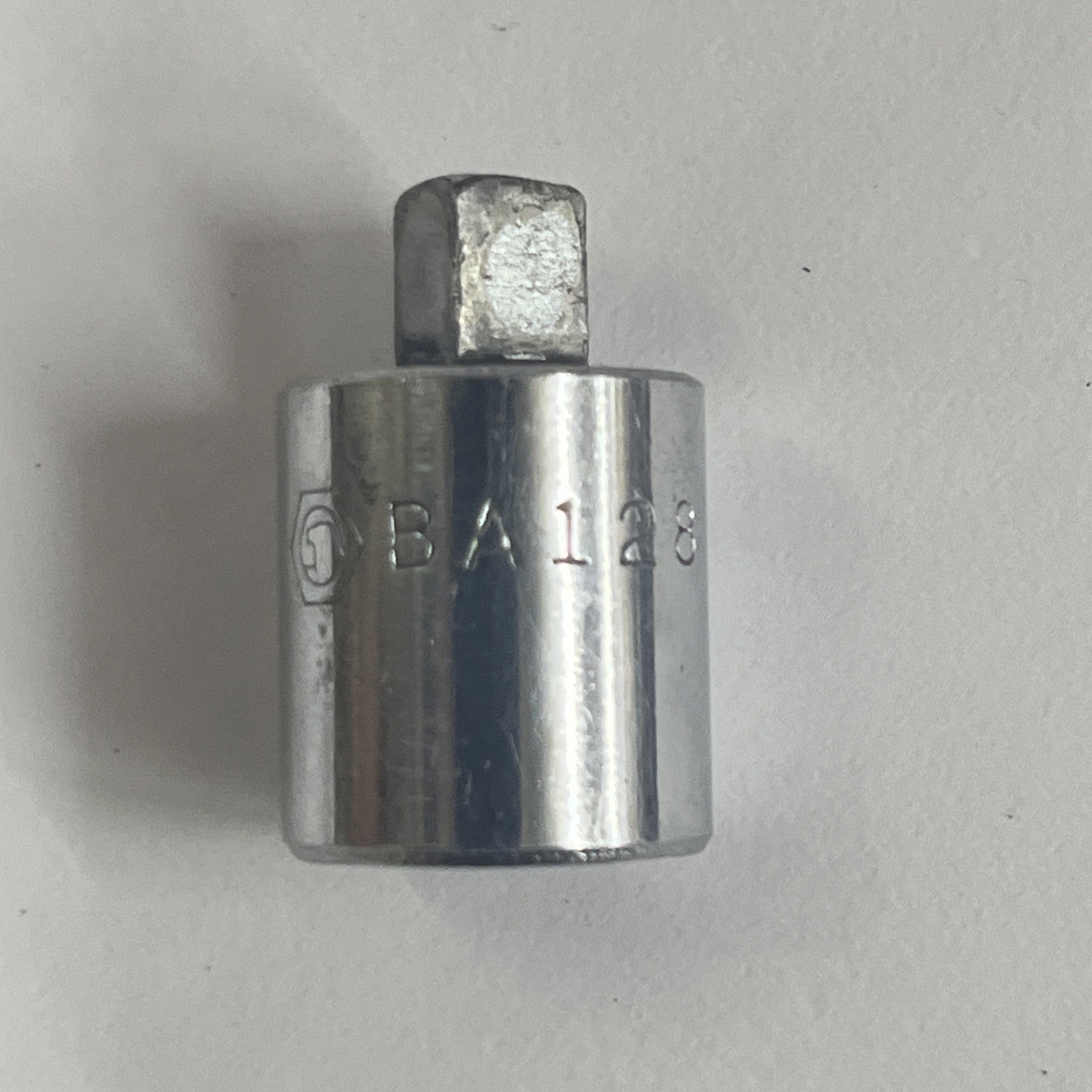 Matco Tools 3/8″ drive to 1/4″ drive chrome adapter #BA-128 BUY IT NOW FREE SHIP