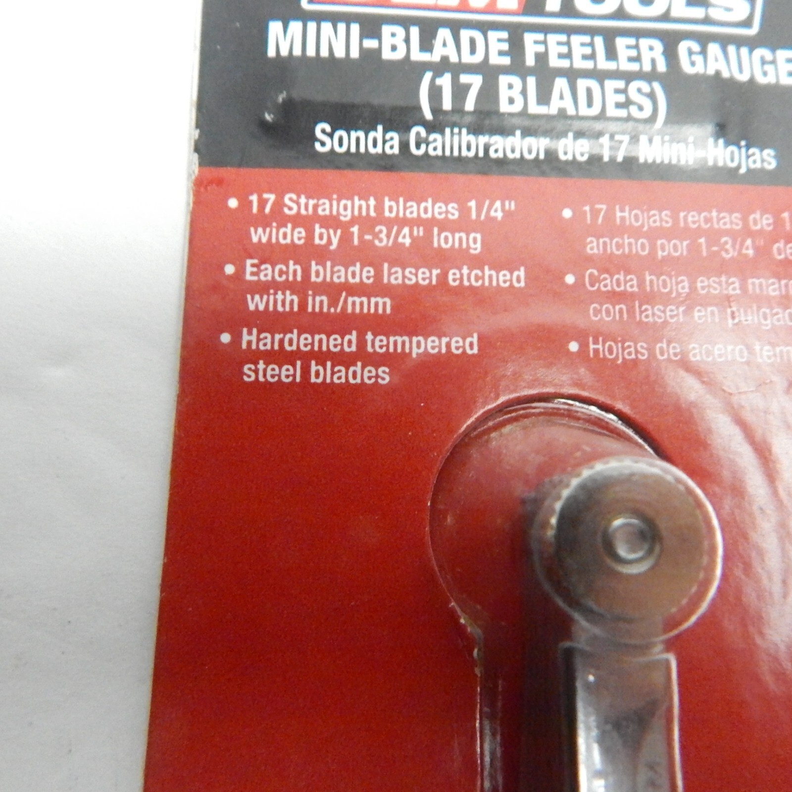 3pcs OEMTOOLS New Feeler Gauges, Spark Plug Gap, Tune Up Gauge 3 Pcs Total