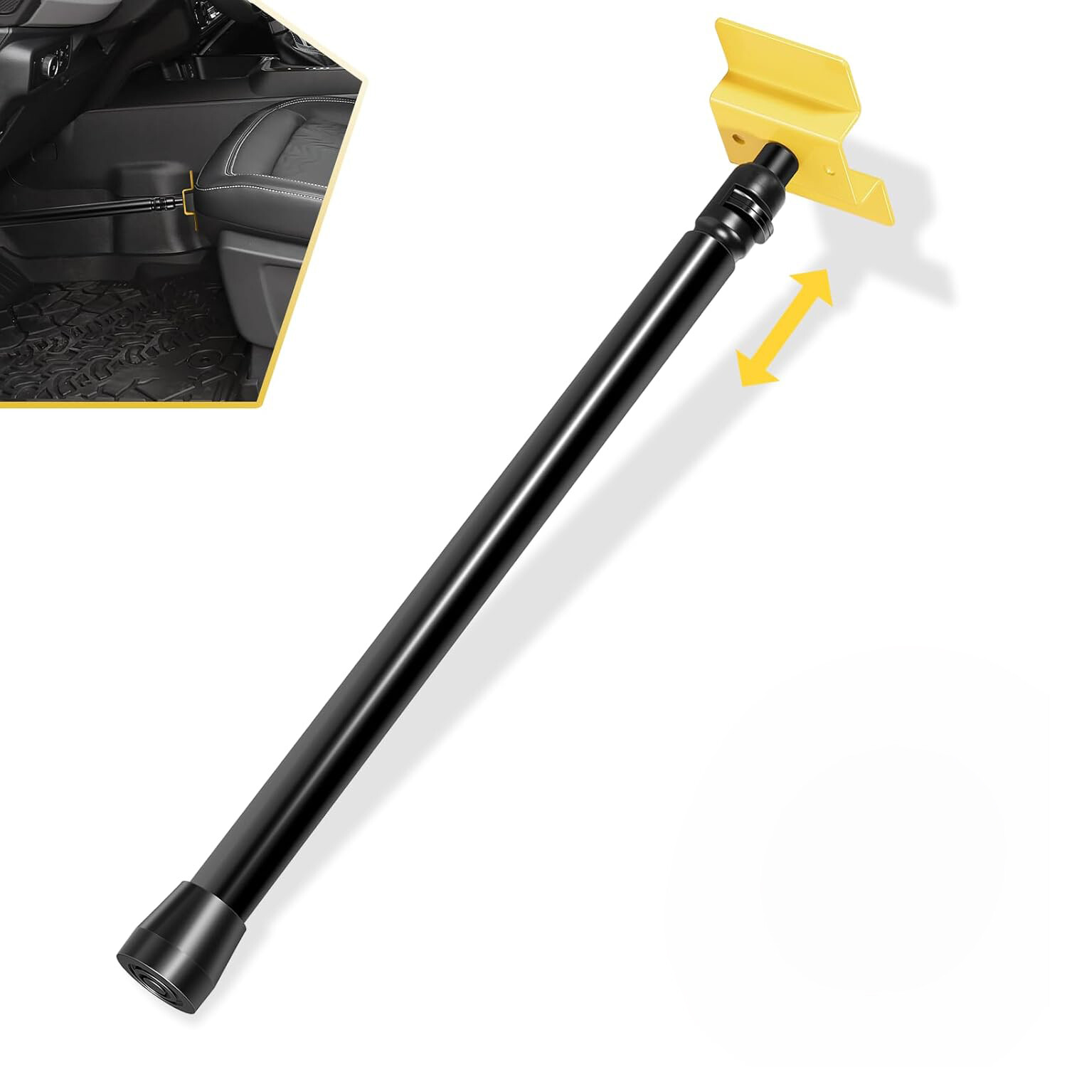 21520 Truck Pedal Depressor Extend 18-1/2″ to 34-1/2″ Heavy-Duty Automotive Tool