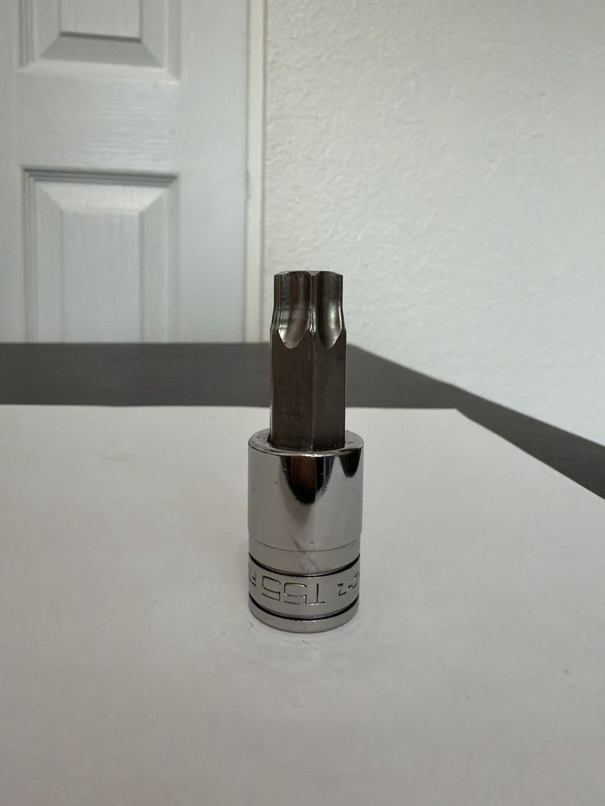 SNAP-ON FTX55E Standard T55 Torx Bit Chrome Socket Driver 3/8” Dr.