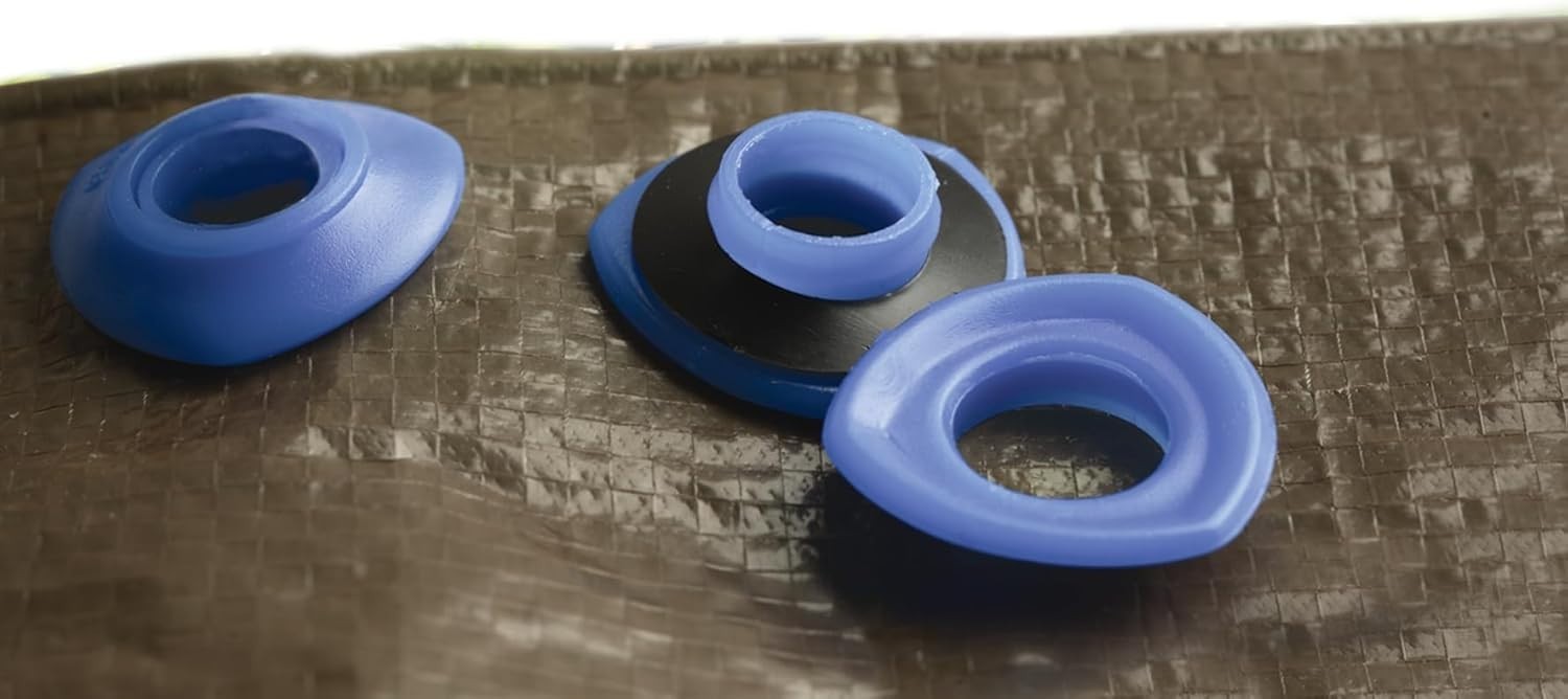 Snap N’ Tap Grommets – Durable Plastic Fasteners for Canvas, Tarps, and DIY R…