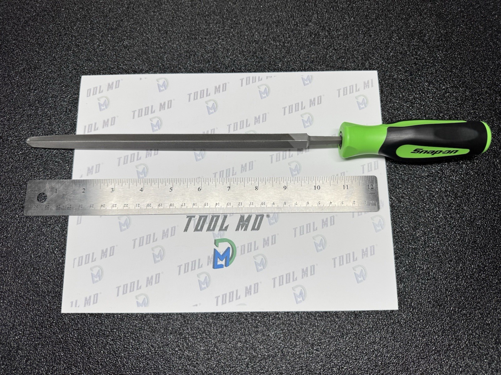Snap-on Tools NEW GREEN Soft Grip Four Square 10” Blade File SGHF615B 10SQA
