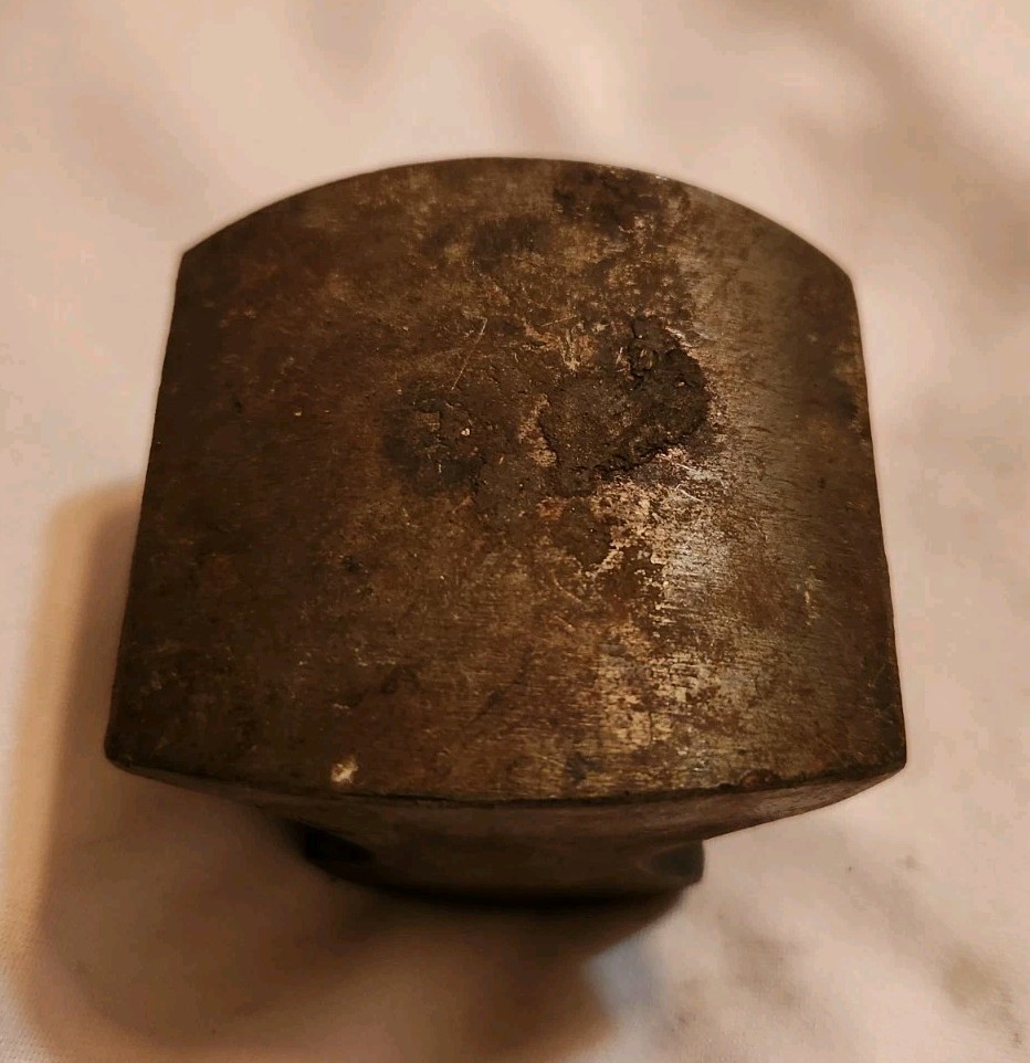 Vintage Auto Body Fender Repair Curved Hand Dolly Anvil Dollie & Comma Shaped